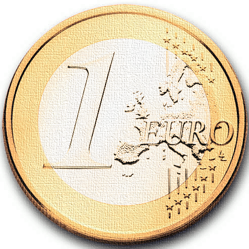 Münze -- ein Euro