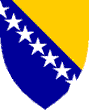 Wappen Bosnien und Herzegowina